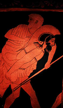 Aeneas carrying Anchises
