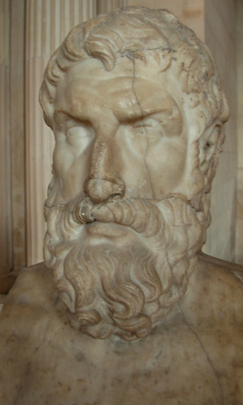 The philosopher Epicurus