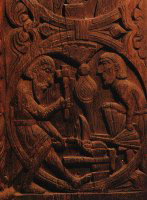 The dwarf Regin forging Sigur&eth;r&rsquo;s sword